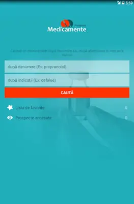 Medicamente android App screenshot 1